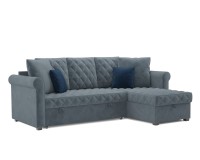 Берлин (Велюр серо-синий HB-178 26)