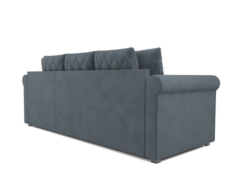 Берлин (Велюр серо-синий HB-178 26)