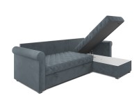 Берлин (Велюр серо-синий HB-178 26)