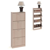 СНЯТО ВР Прихожая Сокол ТО-24 тумба для обуви, цвет белёный дуб, ШхГхВ 60х22х150 см.