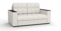 Диван выкатной Атлантик Люкс Мини экокожа белый