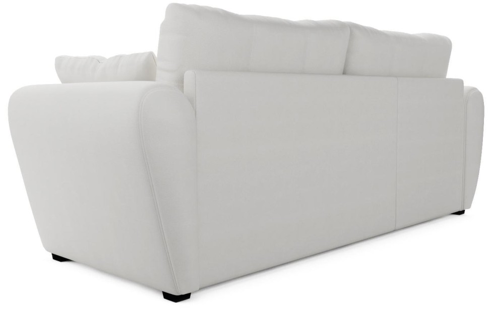 Диван угловой Амстердам еврокнижка серая рогожка+черная екокожа