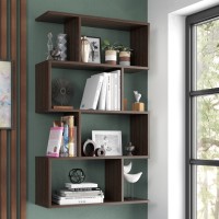 СНЯТО Полка навесная PN-10, цвет венге, ШхГхВ 75х25х125 см., универсальная сборка 253PN10V