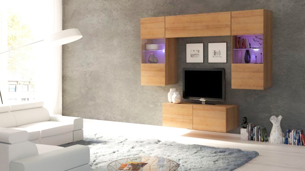 Модульная гостиная Порту 10 МДФ