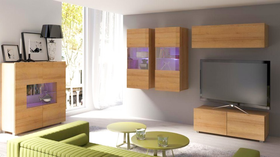 Модульная гостиная Порту 12 МДФ