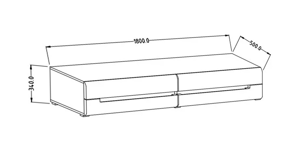 ТВ-тумба Адриана 23 МДФ