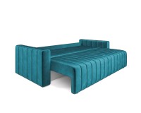 Лондон (бархат сине-зеленый STAR VELVET 43 BLACK GREEN)