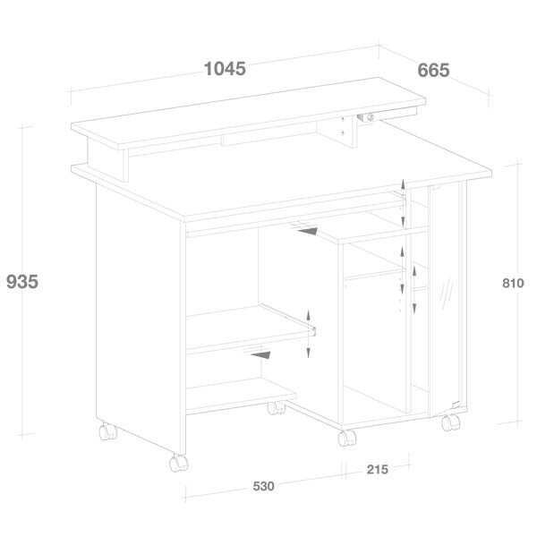 Компьютерный стол 20