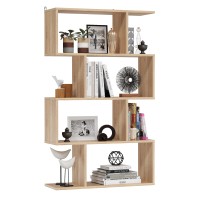 СНЯТО Полка навесная PN-10, цвет дуб сонома, ШхГхВ 75х25х125 см., универсальная сборка 252PN10S