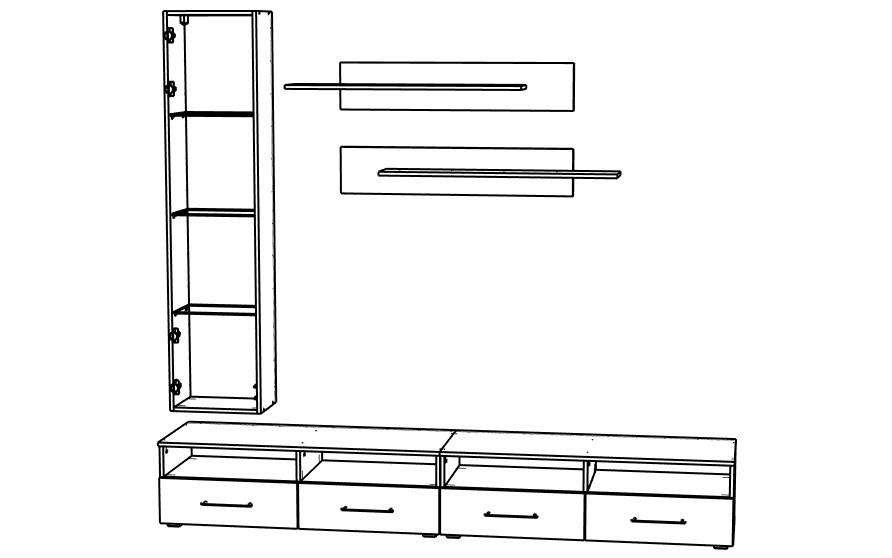 Гостиная 21 МДФ