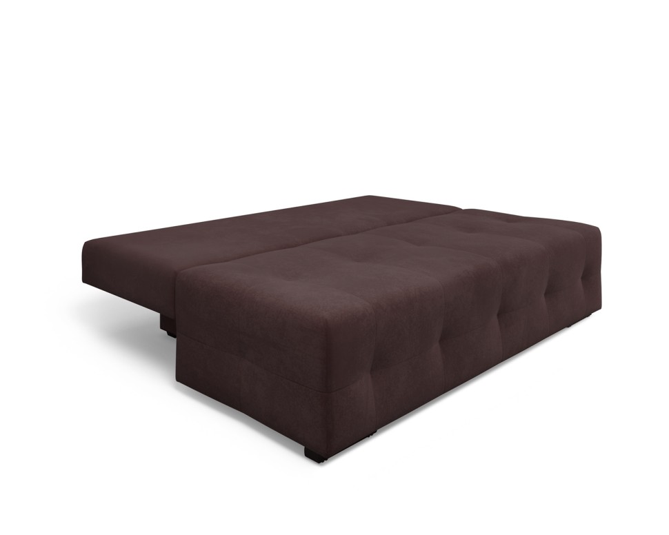 Прямой диван Марсель №1 (велюр шоколадный)