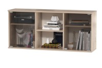 КР100 Бостон № 24, цвет дуб эндгрейн элегантный/фасады МДФ милк рикамо софт, 13.154+12.69+10.51, ШхГхВ 153,8х57,2х194,4 см., универсальная сборка