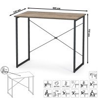 Трувор 12.98 Стол, цвет дуб гранж песочный/интра, ШхГхВ 90х53х75 см.