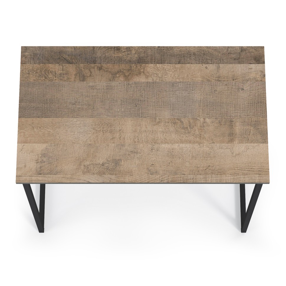 Трувор 12.98 Стол, цвет дуб гранж песочный/интра, ШхГхВ 90х53х75 см.