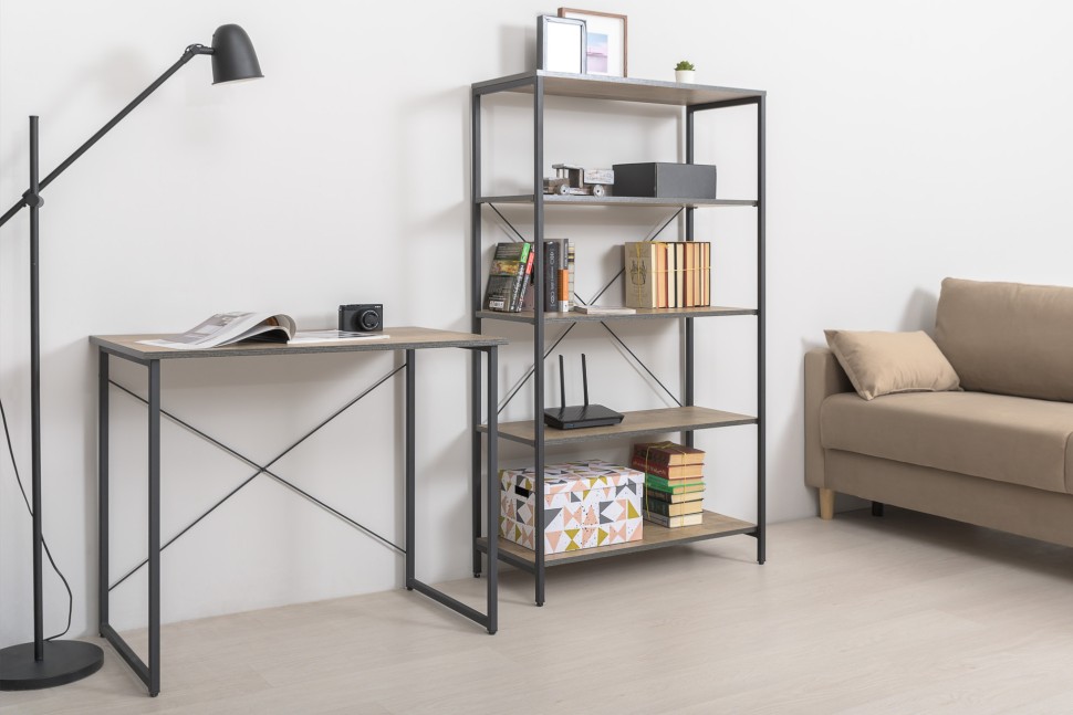 Трувор 12.98 Стол, цвет дуб гранж песочный/интра, ШхГхВ 90х53х75 см.