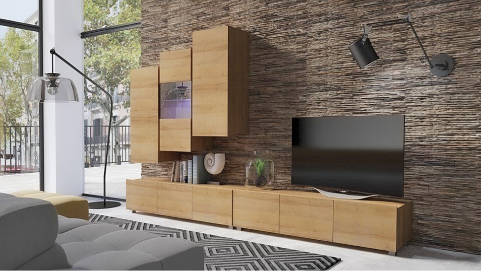 Модульная гостиная Порту 17 МДФ