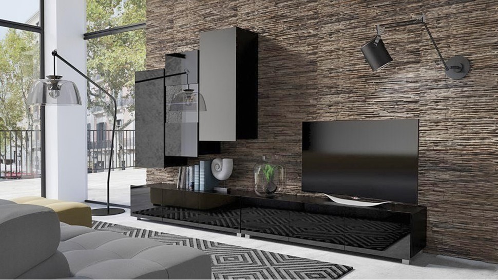 Модульная гостиная Порту 17 МДФ