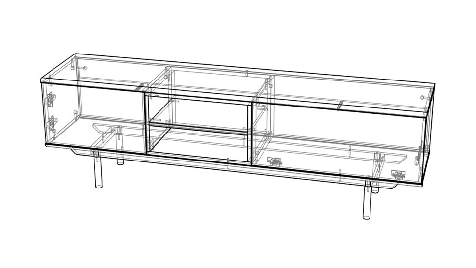 ТВ-тумба Вероника 175 МДФ