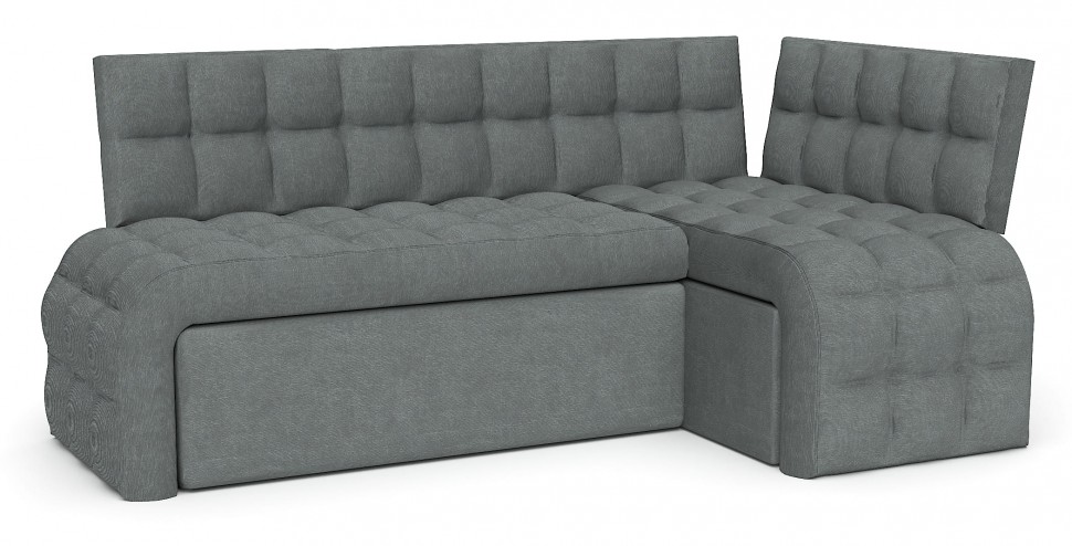 ДИВАН УГЛОВОЙ БРИСТОЛЬ ДЕЛЬФИН СО СПАЛЬНЫМ МЕСТОМ СЕРЫЙ ВЕЛЮР - купить ...