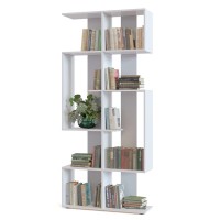 СНЯТО Стеллаж Сокол СТ-3 Астрид, цвет белый, ШхГхВ 90х31х204 см.