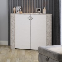 Амели Комод 13.107, цвет шёлковый камень/бетон чикаго беж, ШхГхВ 108х41,3х100,3 см.