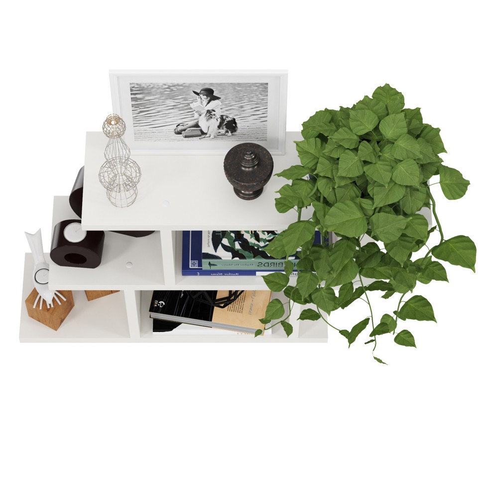 СНЯТО Полка навесная PN-3, цвет белый, ШхГхВ 62,8х15,8х38,4 см., универсальная сборка 191PN3