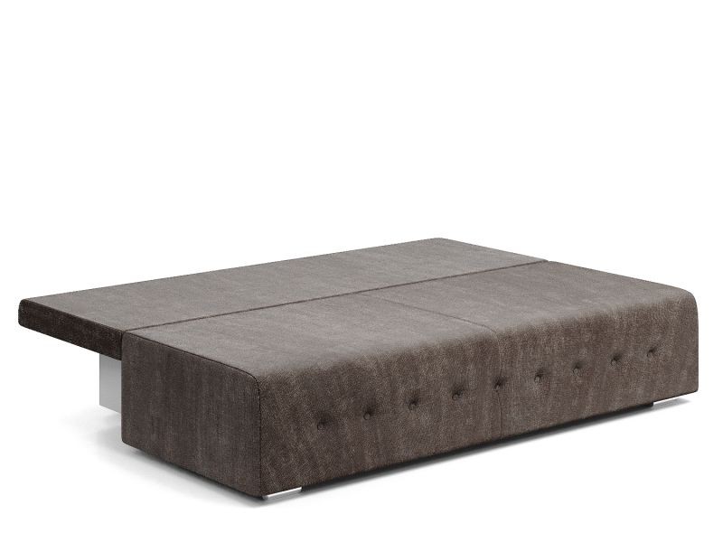 Лондон (Лига) диван еврокнижка коричневый велюр