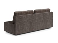 Лондон (Лига) диван еврокнижка коричневый велюр