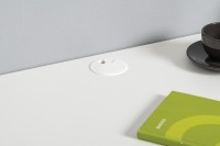 Торонто Компоновка № 25, цвет белый шагрень/стальной серый, сп. м. 800х1900 мм., б/м, основание есть, универсальная сборка