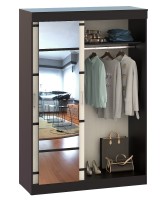 Сакура Шкаф-купе 1500, цвет венге/дуб лоредо, ШхГхВ 150х61х220 см.