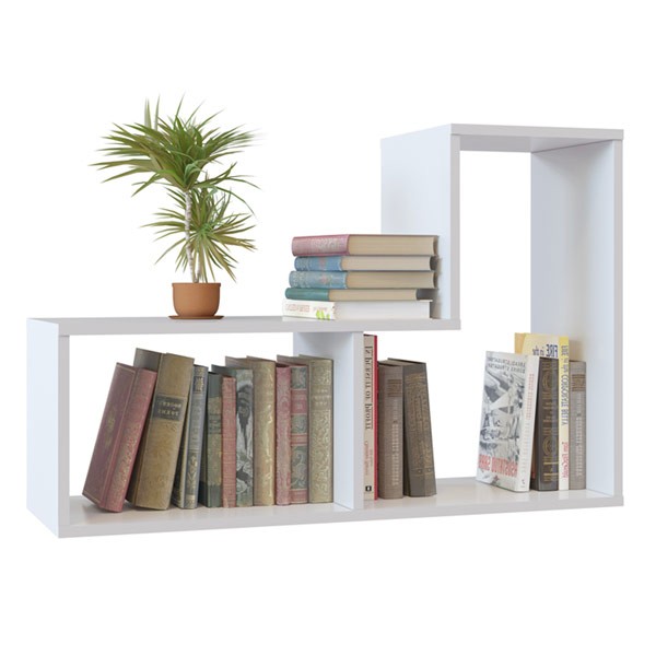 Стеллаж Сокол ПК-9 Тетрис, цвет белый, ШхГхВ 90х30х60 см.