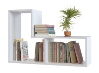 Стеллаж Сокол ПК-9 Тетрис, цвет белый, ШхГхВ 90х30х60 см.