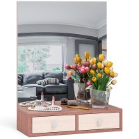 СНЯТО Трюмо настольное С-МД-ТР-1, цвет ясень шимо тёмный/ясень шимо светлый, ШхГхВ 60х26,6х80 см., подходит для комодов К-1, К-5, К-10, К-11, К-13