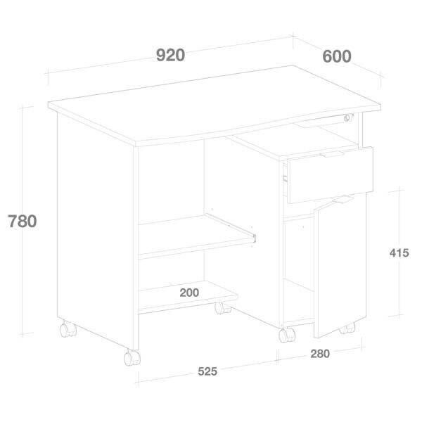 Компьютерный стол 27