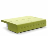 Лондон (Лига) диван еврокнижка салатовый велюр