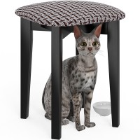 СНЯТО Табурет Мебель--24 Мерлин-2, цвет венге, обивка ткань рогожка корфу, ШхГхВ 35х35х48 см., продаётся собранным