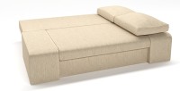 Диван прямой Сан Ремо Делюкс еврокнижка бежевый велюр