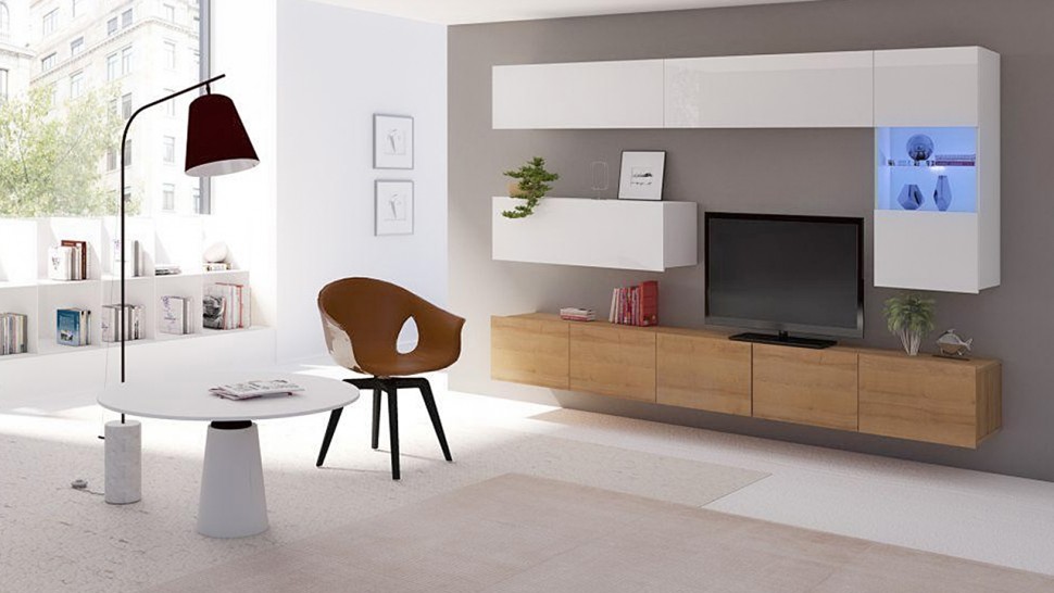 Модульная гостиная Порту 4 МДФ