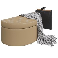 Банкетка 6-5115ксм Луна, искусственная кожа кофе с молоком (кофе с молоком NEXT), ШхГхВ 83х41х43 см.