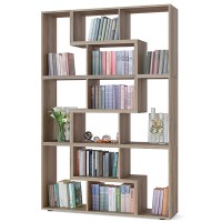 Стеллаж Сокол СПК-96, цвет дуб делано, ШхГхВ 120х30х180 см.