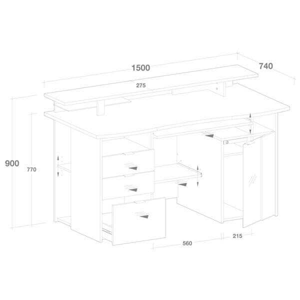 Компьютерный стол 31