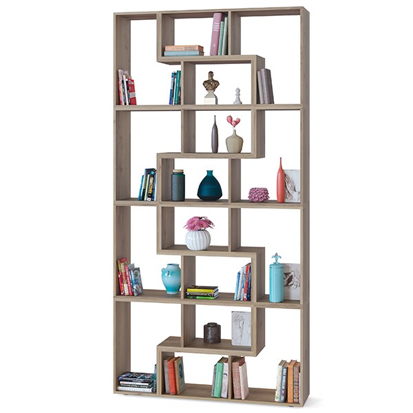 Стеллаж Сокол СПК-98, цвет дуб делано, ШхГхВ 120х30х240 см. или 180х30х180 см.