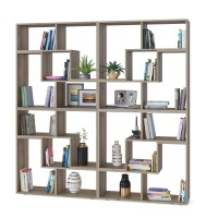 Стеллаж Сокол СПК-98, цвет дуб делано, ШхГхВ 120х30х240 см. или 180х30х180 см.