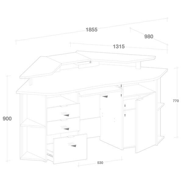Компьютерный стол 32