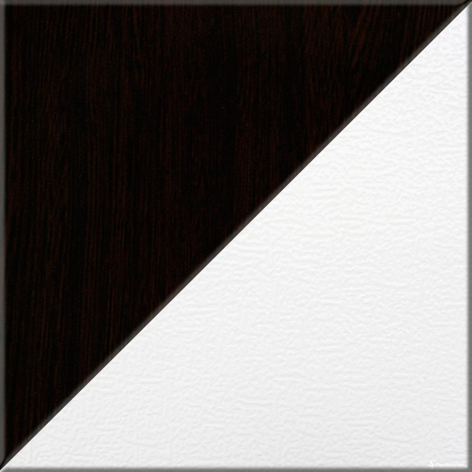 Тумба выкатная С-МД-3-02, цвет венге/белый шагрень, ШхГхВ 40х45х59 см.