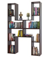 Стеллаж Сокол СПК-94, цвет венге, ШхГхВ 90х30х180 см. или 120х30х180 см.