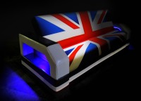 Диван книжка Британский флаг с подсветкой