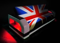 Диван книжка Британский флаг с подсветкой
