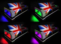 Диван книжка Британский флаг с подсветкой