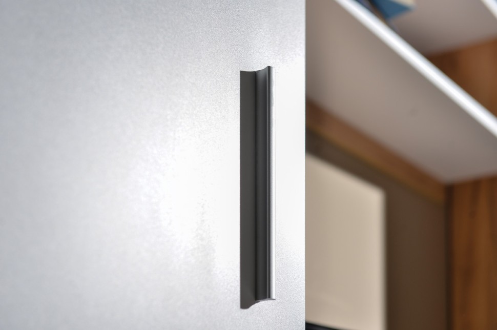 СНЯТО Альба Комплектация № 1, цвет дуб крафт золотой/белый премиум, ШхГхВ 210х36,1х191,6 см., ниша для ТВ 130х36х116 см.